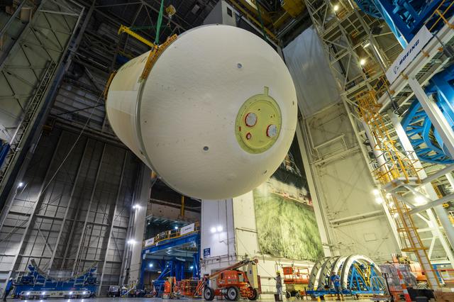 NASA image: CS3 LOX Breakover out of Cell A in bldg 110